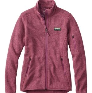 L.L. Bean Sweater Fleece Full Zip Jacket